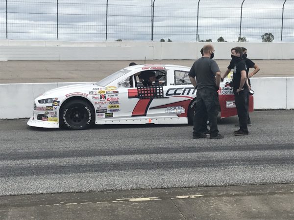 Pit lane at Memphis