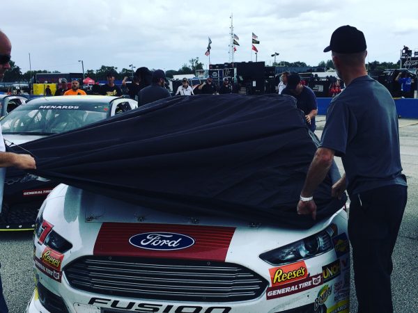 Putting the cover on