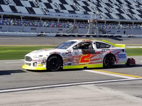 Daytona front stretch
