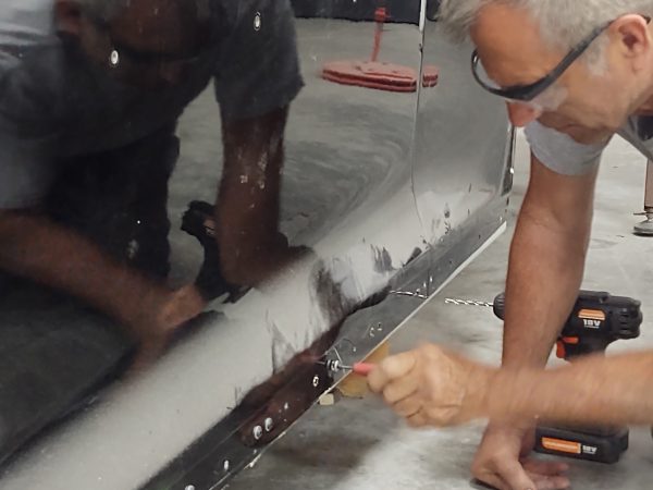 Hands on the car